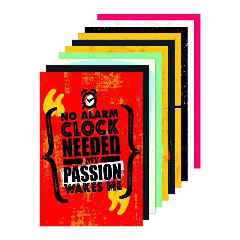 Paper Plane Design Wall Posters For Office Decor | Set of 10 | Size | 12 Inch x 18 Inch | D62