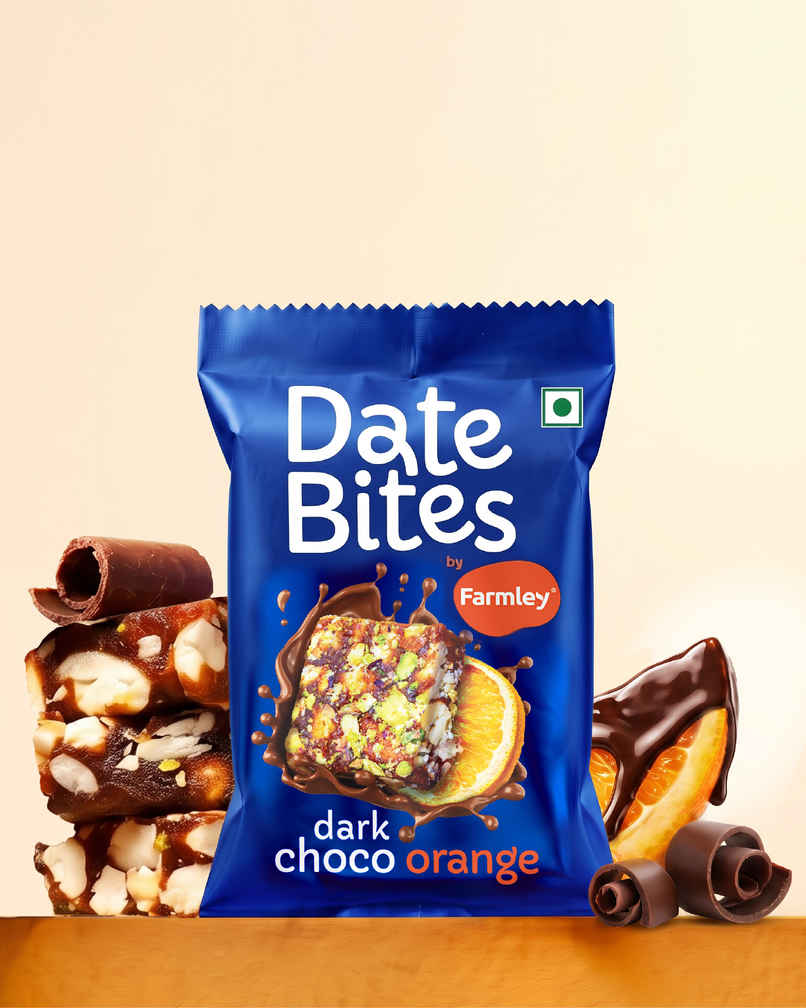Farmley Choco Orange Chocolate Date Bites | No Added Sugar Farmley Choco Orange Chocolate Date Bites | No Added Sugar