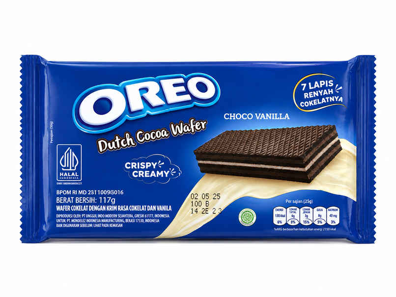 Oreo Dutch Cocoa Wafer Double Choco