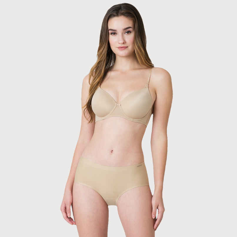 Van Heusen Women Skin No Visible Panty Line Easy Stain Release Gusset Hipster Panty - L/XL