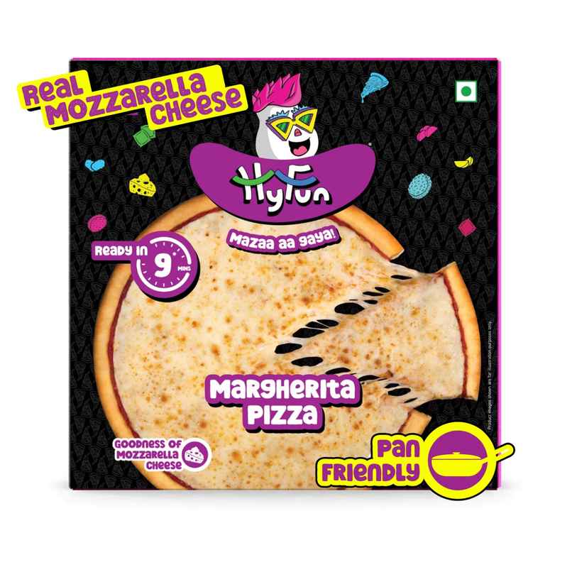 HyFun Margherita Pizza, Cheesy Snack | Frozen
