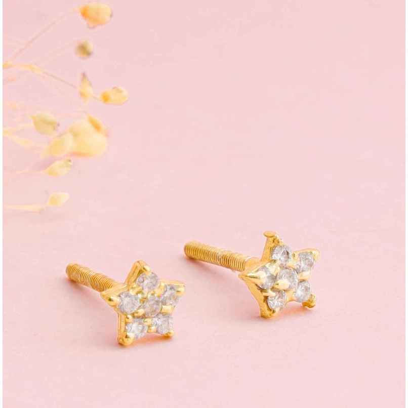 GIVA Golden Star Constellation Studs GIVA Golden Star Constellation Studs