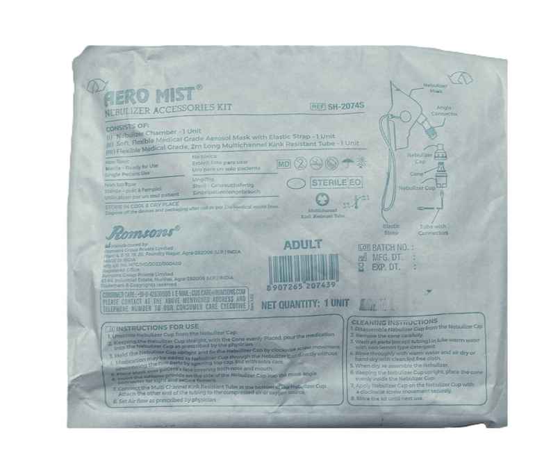 Romsons Aero Mist Nebulizer Accessories Kit For Adult