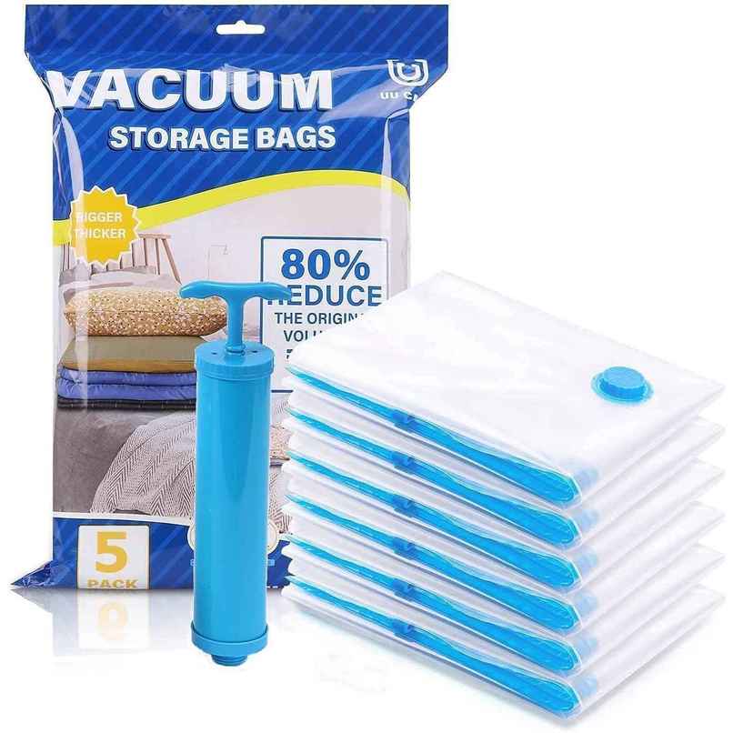 Perpetual Vacuum Storage Bags for Clothes with Hand Pump Perpetual Vacuum Storage Bags for Clothes with Hand Pump