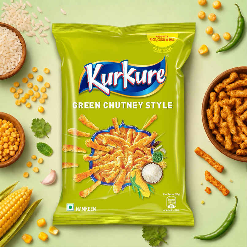 Kurkure Namkeen Green Chutney Style | Crunchy Snacks