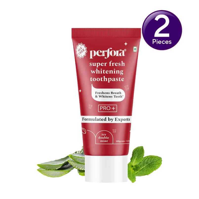 Perfora Super Fresh Teeth Whitening Toothpaste Combo Perfora Super Fresh Teeth Whitening Toothpaste Combo