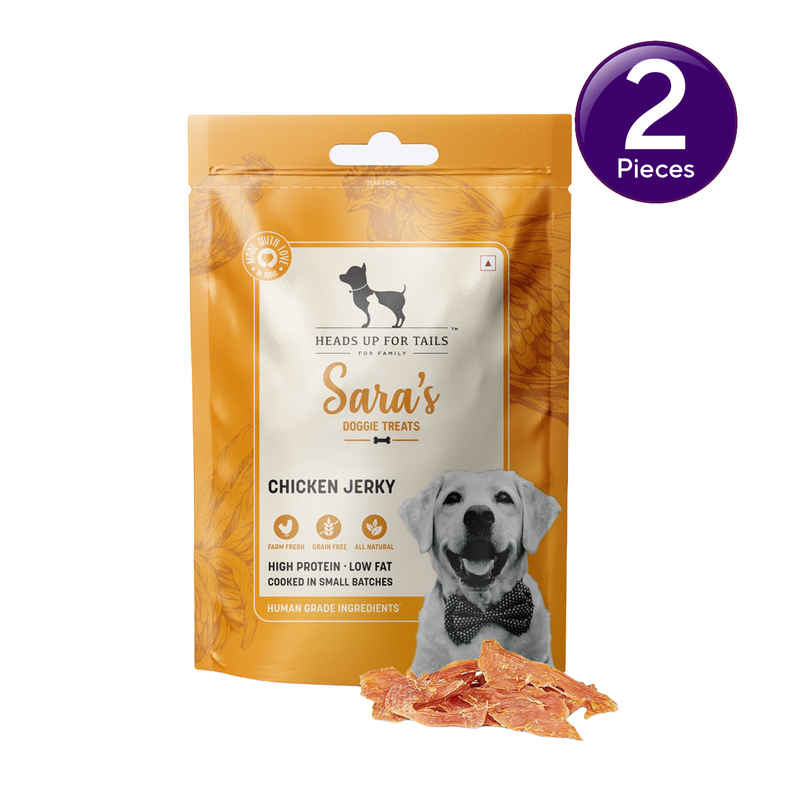 HUFT Sara's Chicken Jerky Treat With High ProteinPacket Combo