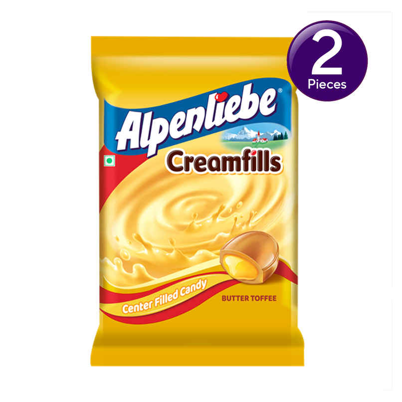 Alpenliebe Cream Fills Butter Toffee Combo 