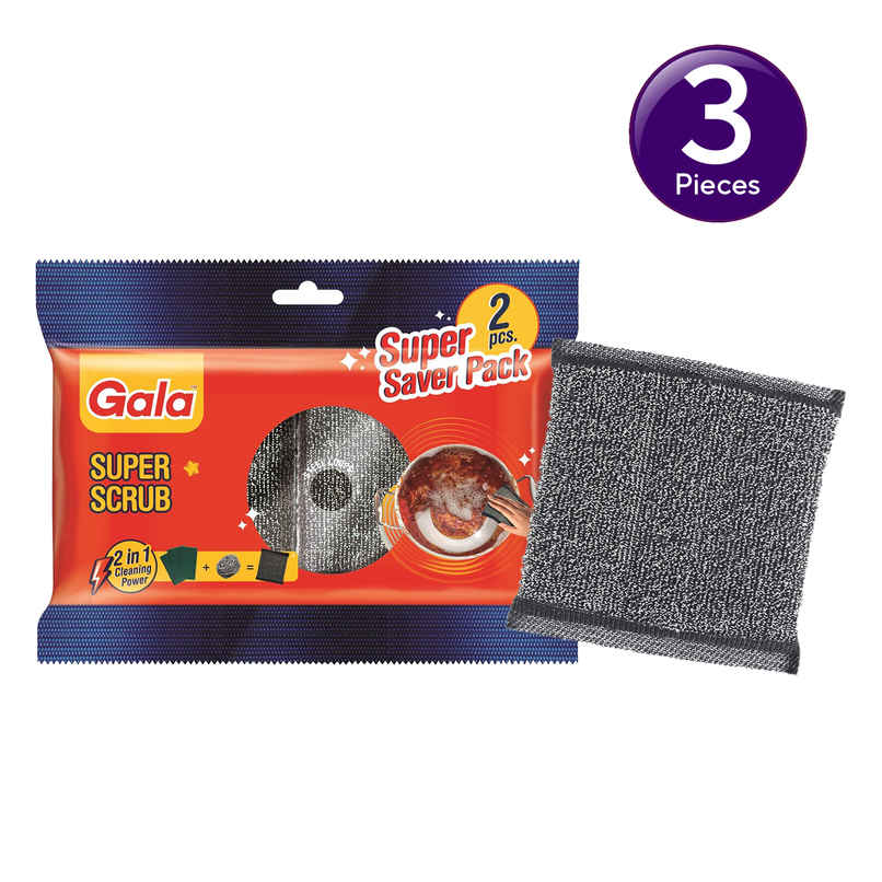 Gala Super Scrub Utensil Scrubber Combo 
