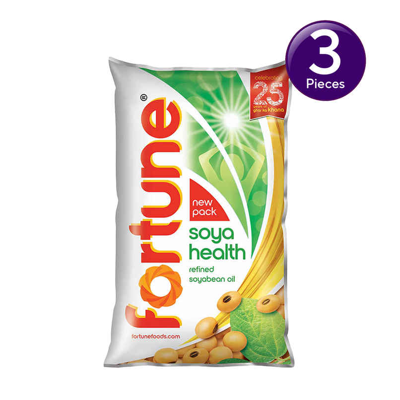 Fortune Soya Health Refined Soyabean Oil Combo Fortune Soya Health Refined Soyabean Oil Combo