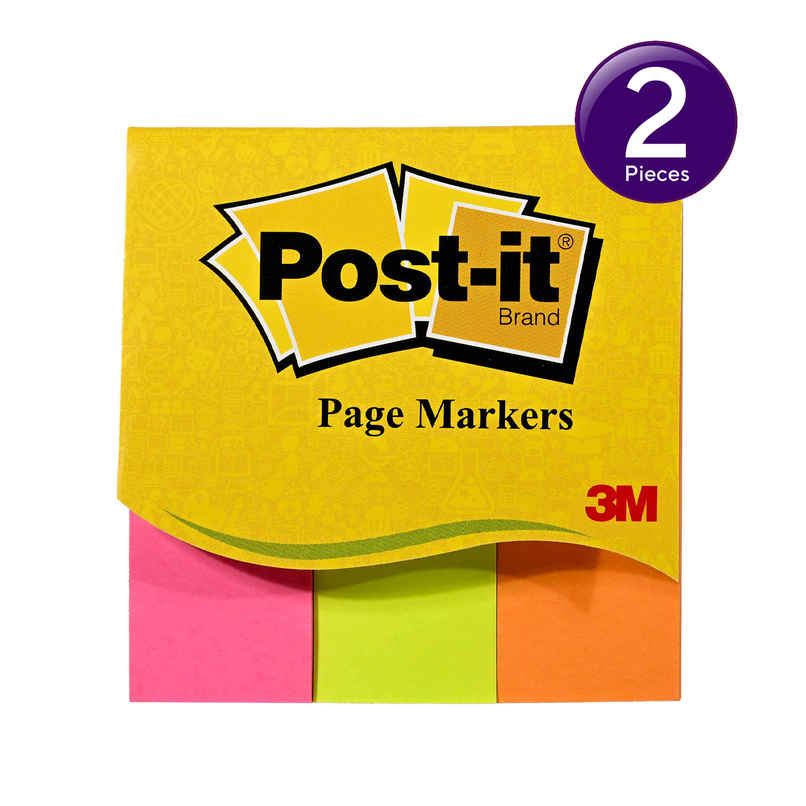 Post-it Sticky Notes - 25 mm X 76 mm | Multicolour | Paper | Rectangular | 150 Sheets Combo