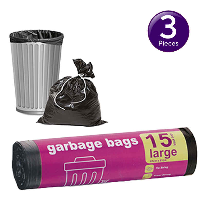 Smart One Garbage Bag Roll Black - Large- 24 x 32 Inch Combo Smart One Garbage Bag Roll Black - Large- 24 x 32 Inch Combo