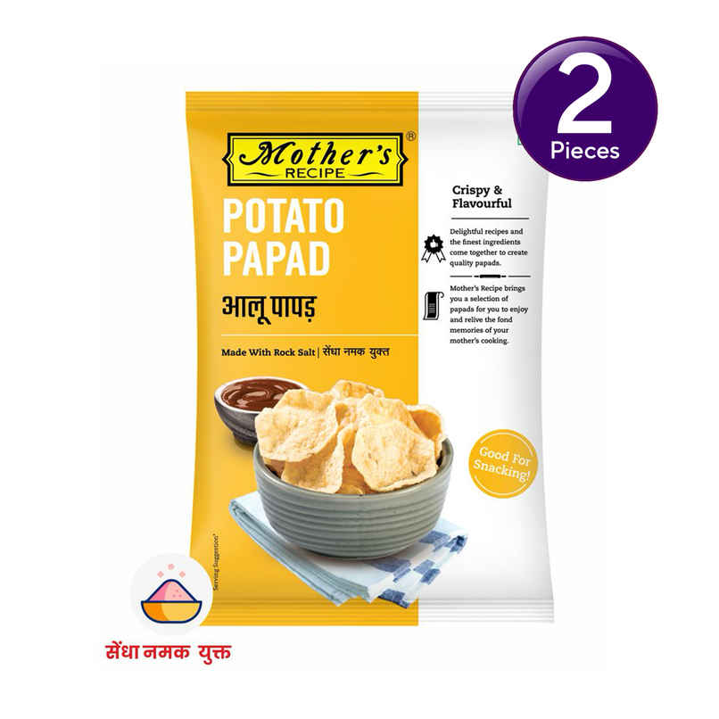 Mother's Recipe Potato Papad Combo