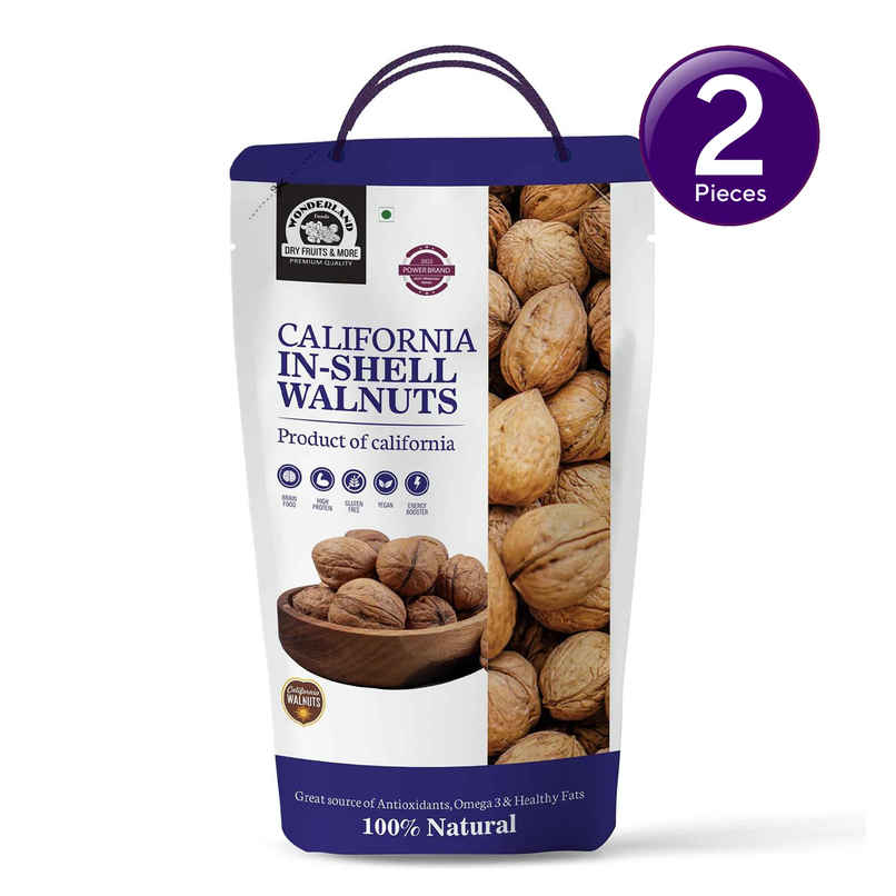 Wonderland Foods California In-shell Walnuts Combo  
