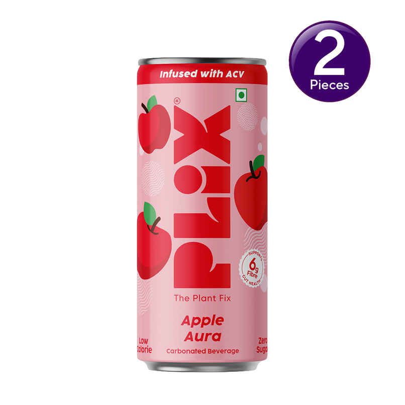 Plix The Plant Fix ACV RTD Beverage Apple Aura Flavour Combo Plix The Plant Fix ACV RTD Beverage Apple Aura Flavour Combo