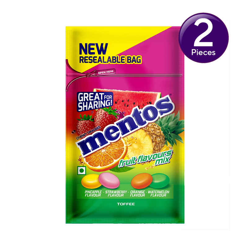 Mentos Chewy Dragees Assorted Flavours Combo 