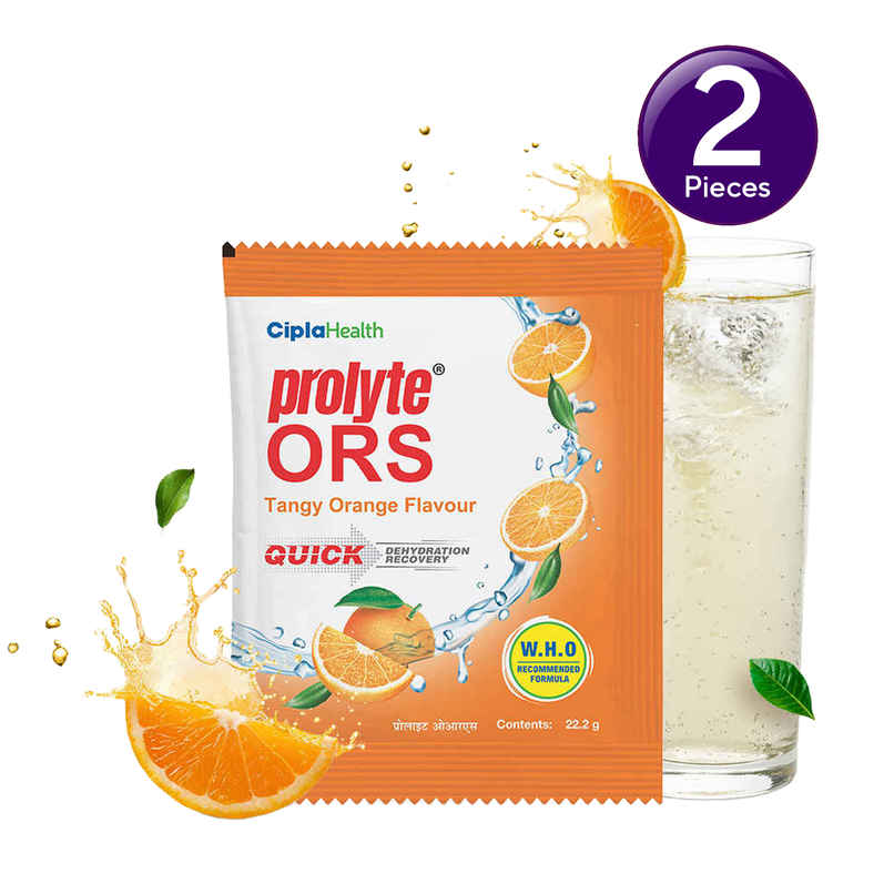 Prolyte ORS Tangy Orange Flavour Combo