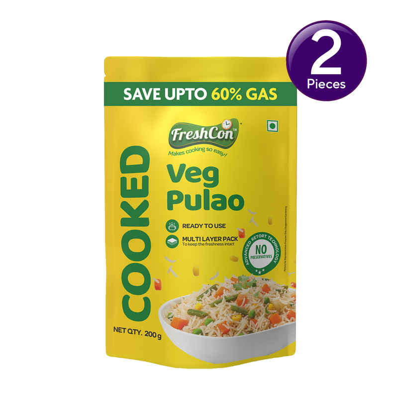 Freshcon Cooked Veg Pulao Combo Freshcon Cooked Veg Pulao Combo