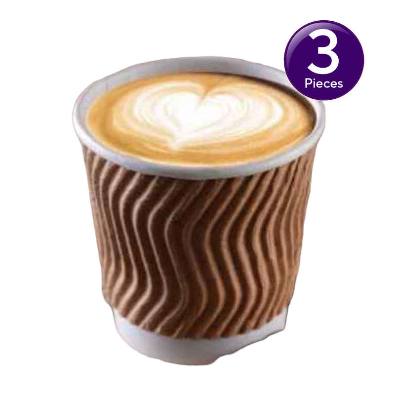 Ripple Paper Cups | 130 ml | 25 pcs | Disposable and Sturdy | Naturepac Combo Ripple Paper Cups | 130 ml | 25 pcs | Disposable and Sturdy | Naturepac Combo