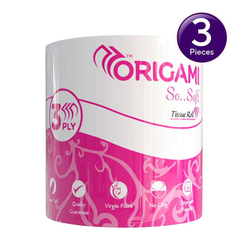 Origami Toilet Roll | 160Pulls Combo