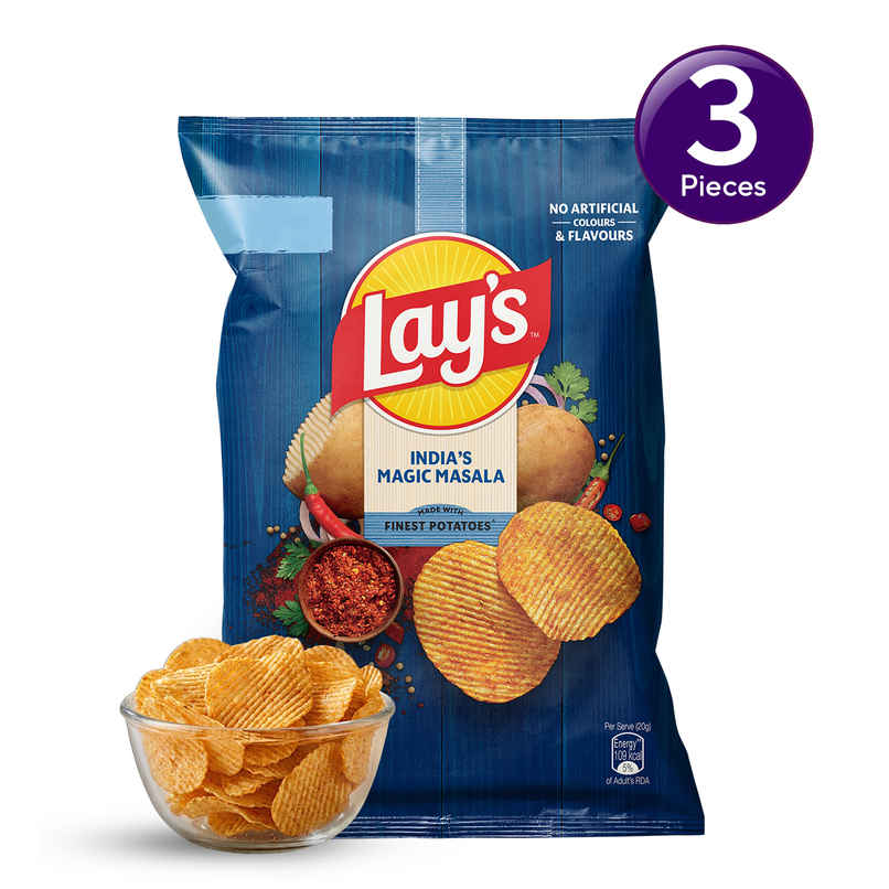 Lay's India's Magic Masala Potato Chips Combo                    