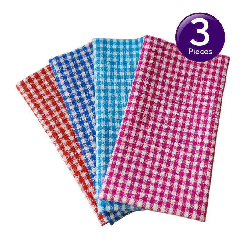 HD Creations Kitchen Towel Diamond Design (Pack Of 4) Combo HD Creations Kitchen Towel Diamond Design (Pack Of 4) Combo