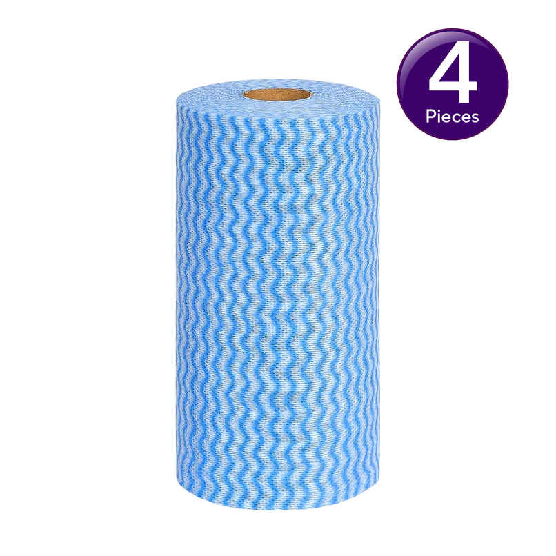 Daluci Kitchen Cleaning Towel Roll - Reusable | Washable and Super Absorbent | 1 Roll - 80 Pulls - Assorted Combo Daluci Kitchen Cleaning Towel Roll - Reusable | Washable and Super Absorbent | 1 Roll - 80 Pulls - Assorted Combo