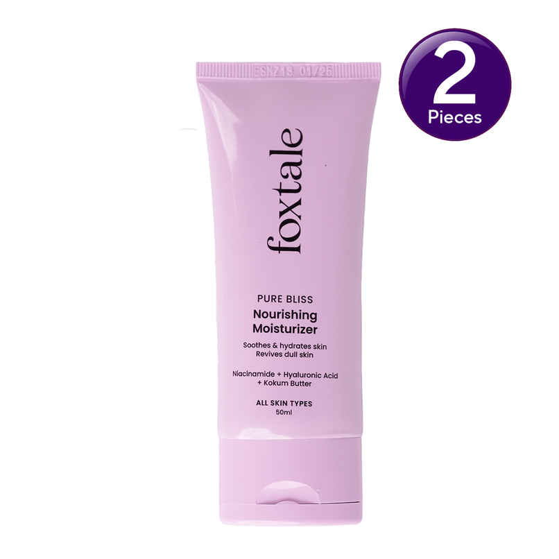 Foxtale Nourishing Moisturizer with Niacinamide Combo 