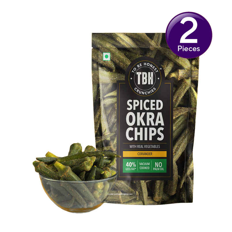 To Be Honest Spiced Okra With Coriander Combo  