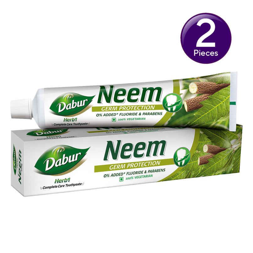 Dabur Herb'l Neem - Germ Protection Toothpaste Combo Dabur Herb'l Neem - Germ Protection Toothpaste Combo