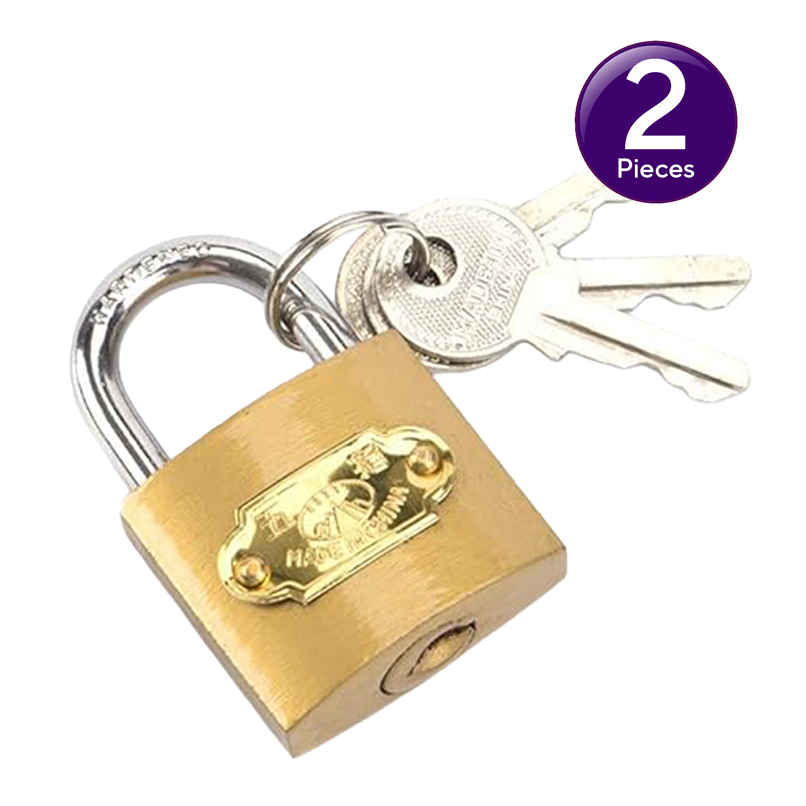 Soham Housewares Pad Lock 38 mm Combo Soham Housewares Pad Lock 38 mm Combo