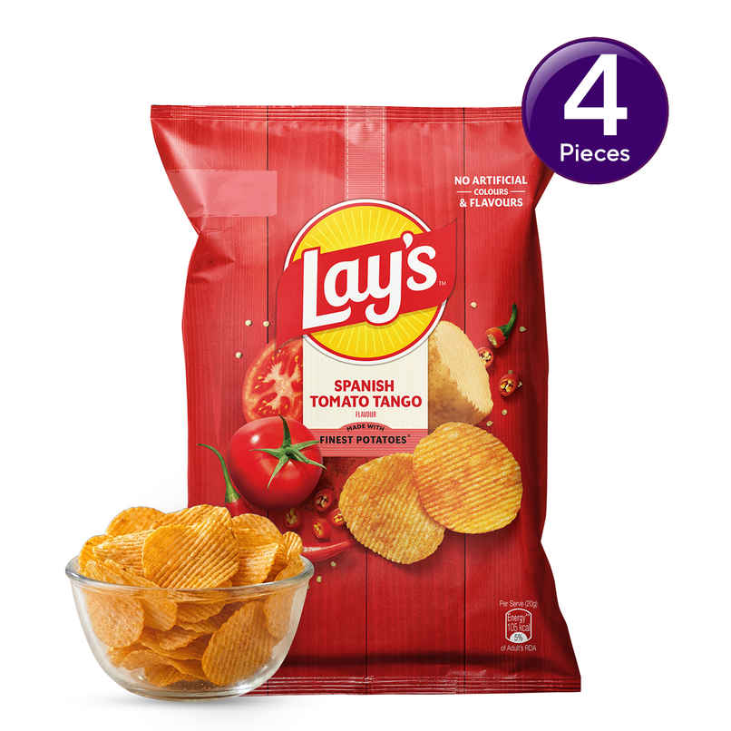 Lay's Spanish Tomato Tango Potato Chips Combo   