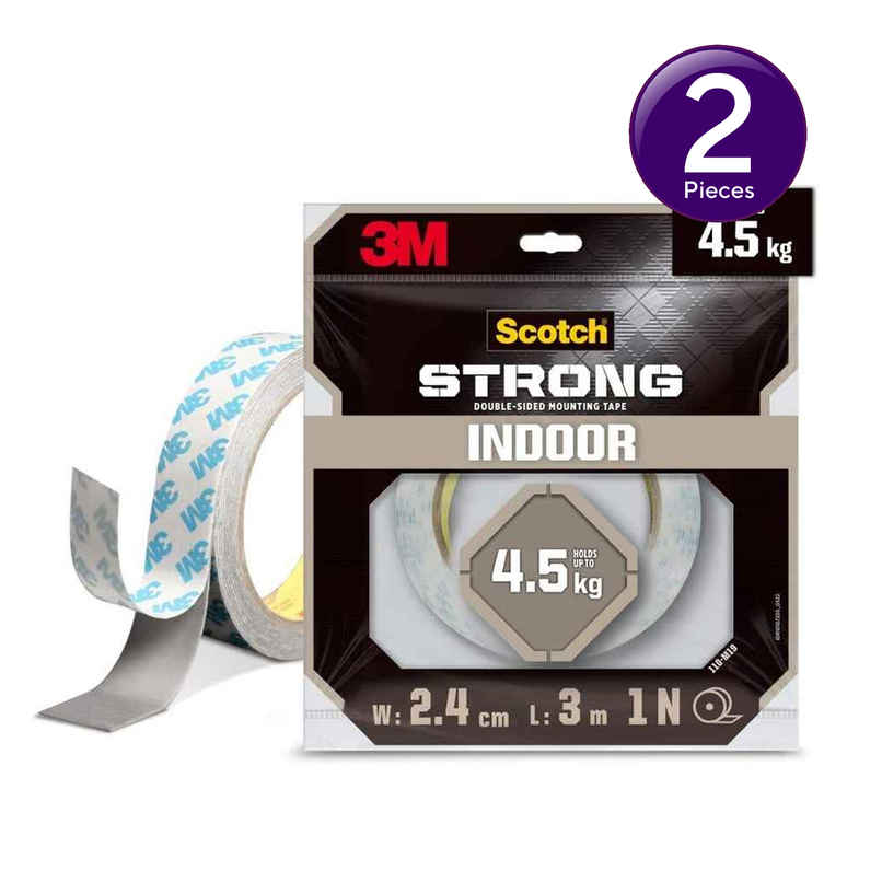 Scotch Double Sided Foam Tape for Mounting | 24 mm x 3 m 1 PIECE Combo Scotch Double Sided Foam Tape for Mounting | 24 mm x 3 m 1 PIECE Combo