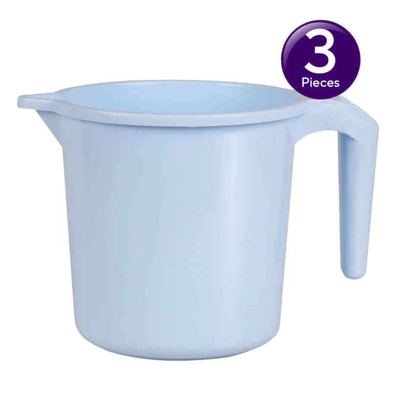 Joyo Plastics Dolphin Bathroom Mug-1.5 L (Colour May Vary ) Combo