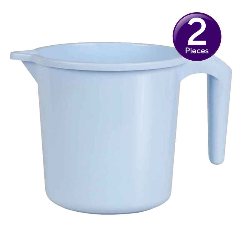 Joyo Plastics Dolphin Bathroom Mug-1.5 L (Colour May Vary) Combo Joyo Plastics Dolphin Bathroom Mug-1.5 L (Colour May Vary) Combo