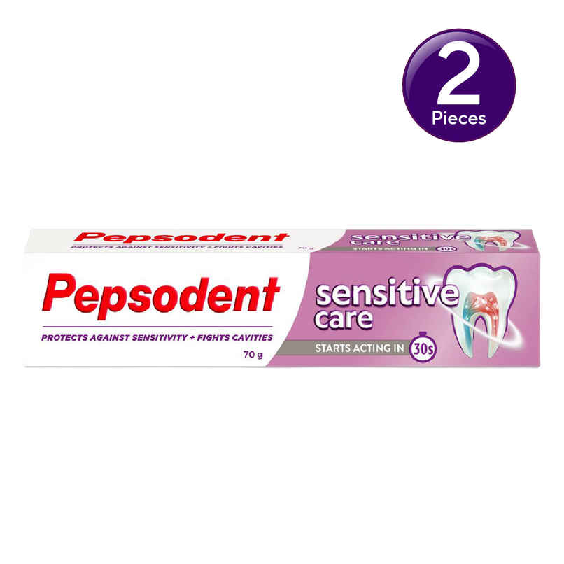 PEPSODENT Sensitive Care with 5 percent Potassium Nitrate Toothpaste Combo