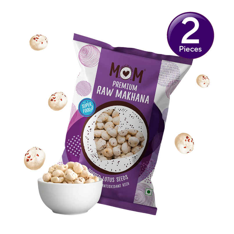 MOM Premium Raw Makhana 100g Combo