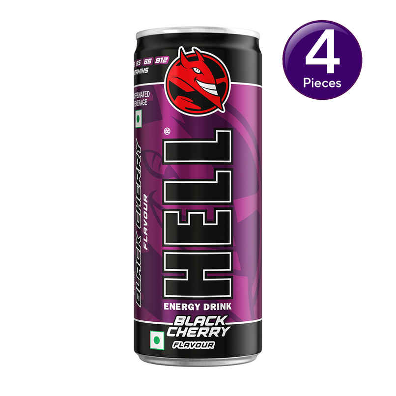 Hell Energy Drink Black Cherry Combo   