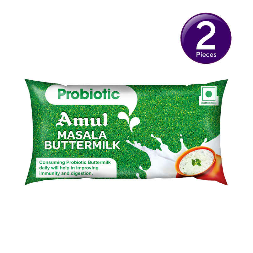 Amul Probiotic Spiced Buttermilk Combo