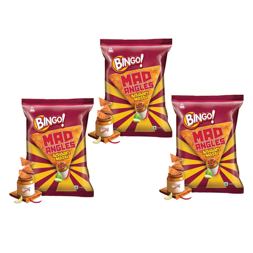 Bingo! Mad Angles Achaari Masti Crisps Combo