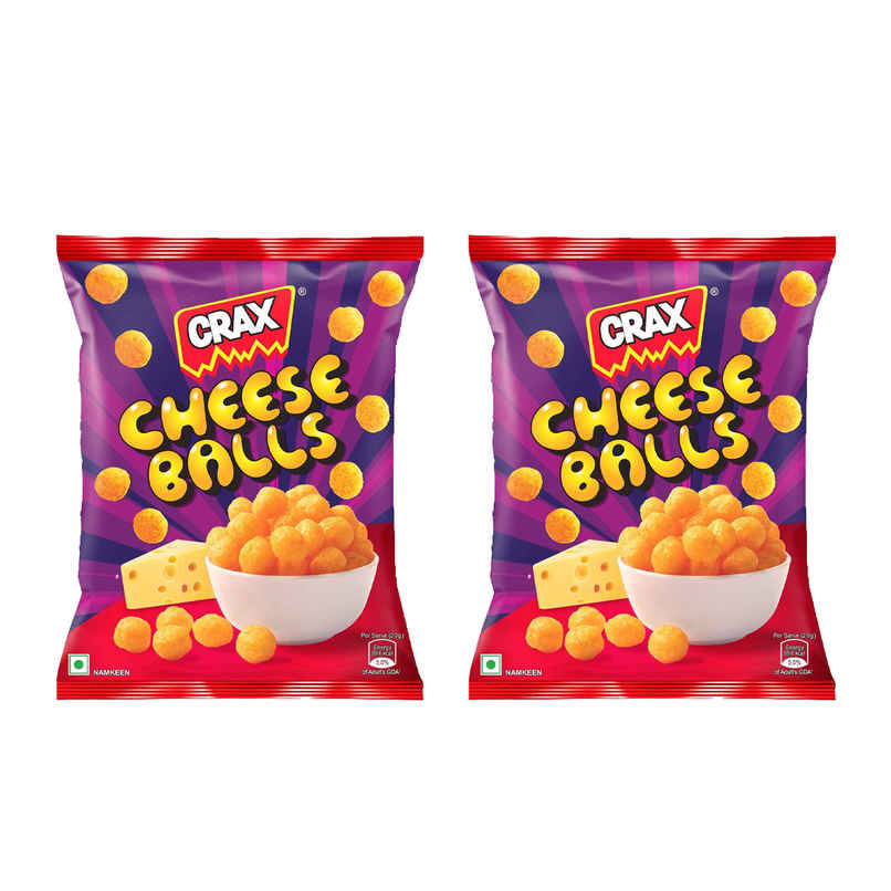 Crax Cheese Balls Puff Snacks Combo Crax Cheese Balls Puff Snacks Combo