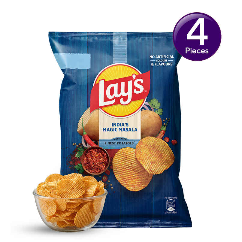 Lay's India's Magic Masala Potato Chips Combo                