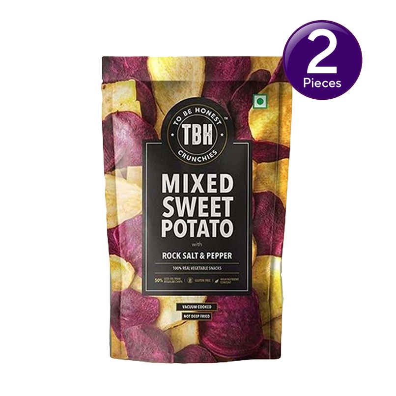 To Be Honest Mixed Sweet Potato With Rock Salt & Pepper | Combo To Be Honest Mixed Sweet Potato With Rock Salt & Pepper | Combo