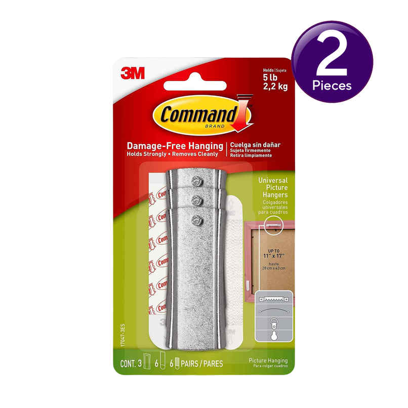 Command Picture Hanging Hooks | Silver Combo Command Picture Hanging Hooks | Silver Combo