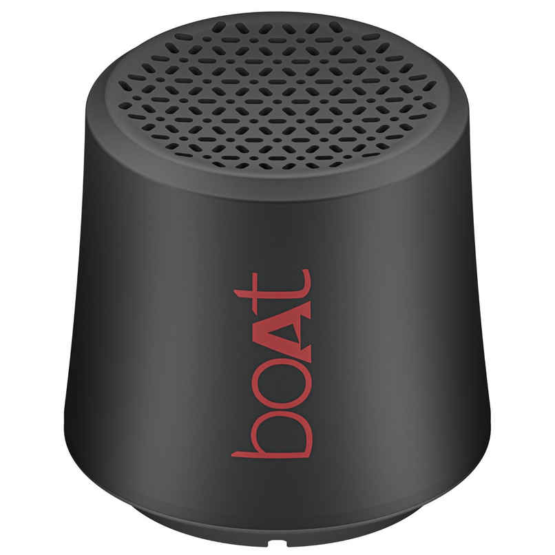 boAt Stone Uno BT Speaker w/ 3W Signature Sound | BTv5.3 | 6 Hours Playtime | Raging Black boAt Stone Uno BT Speaker w/ 3W Signature Sound | BTv5.3 | 6 Hours Playtime | Raging Black
