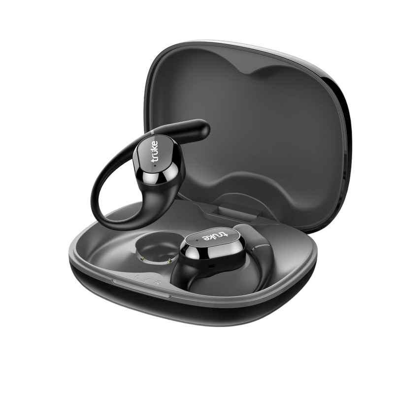 truke Buds Liberty Truly Wireless Bluetooth OWS with SpatialAudio, 60H Battery - OnyxBlack