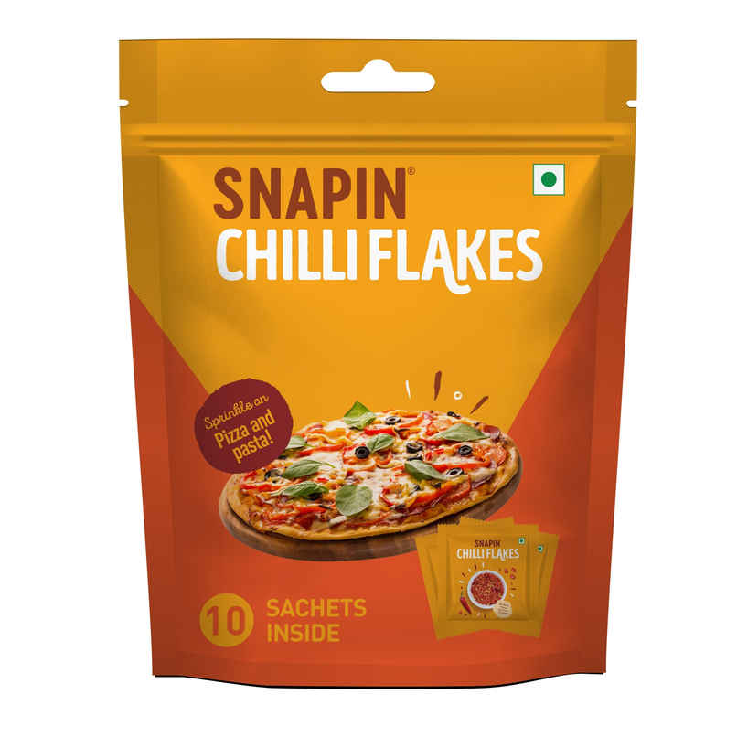 Snapin Chilli Flakes Sachet Pouch