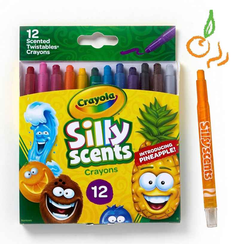 Crayola Silly Scents Twistables Crayons, Sweet Scented Crayons