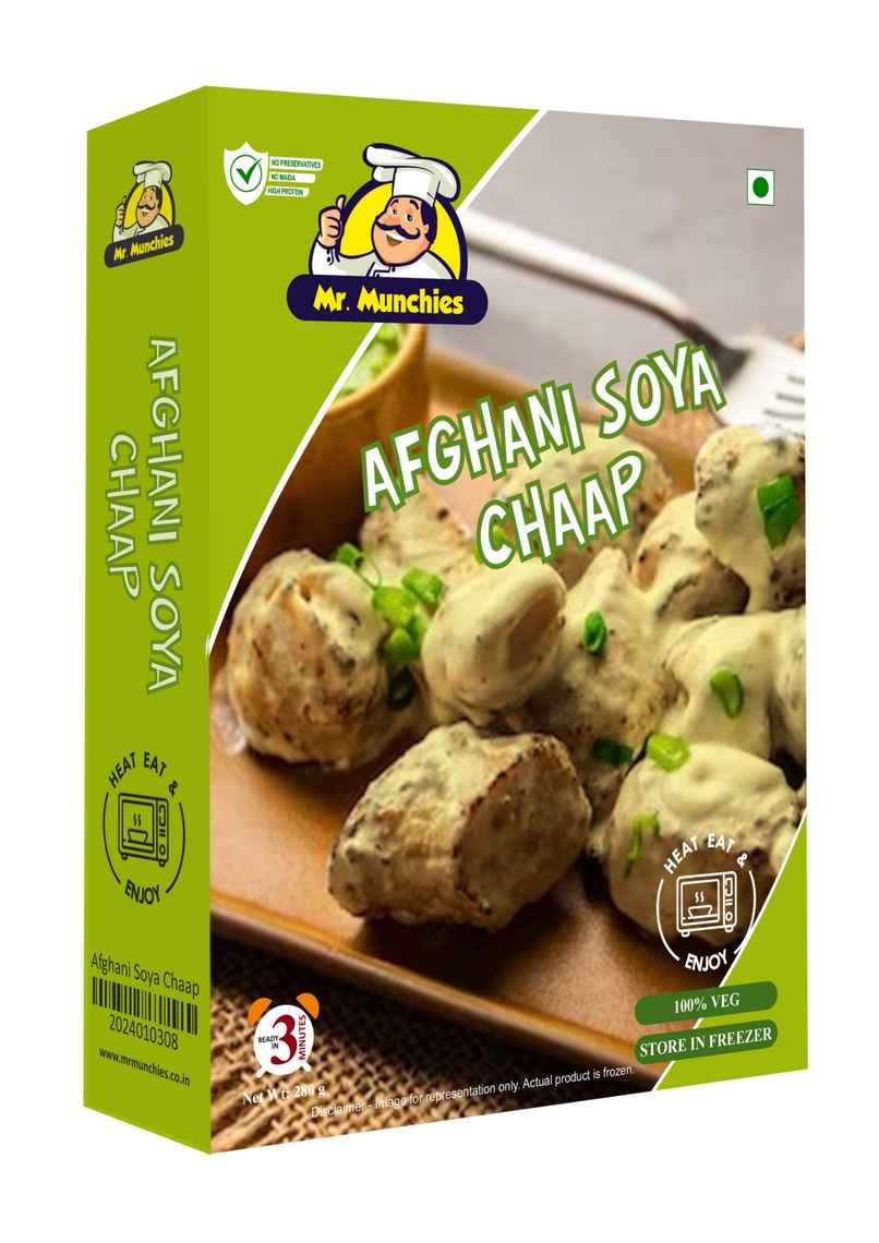 Mr. Munchies Afghani Soya Chaap
