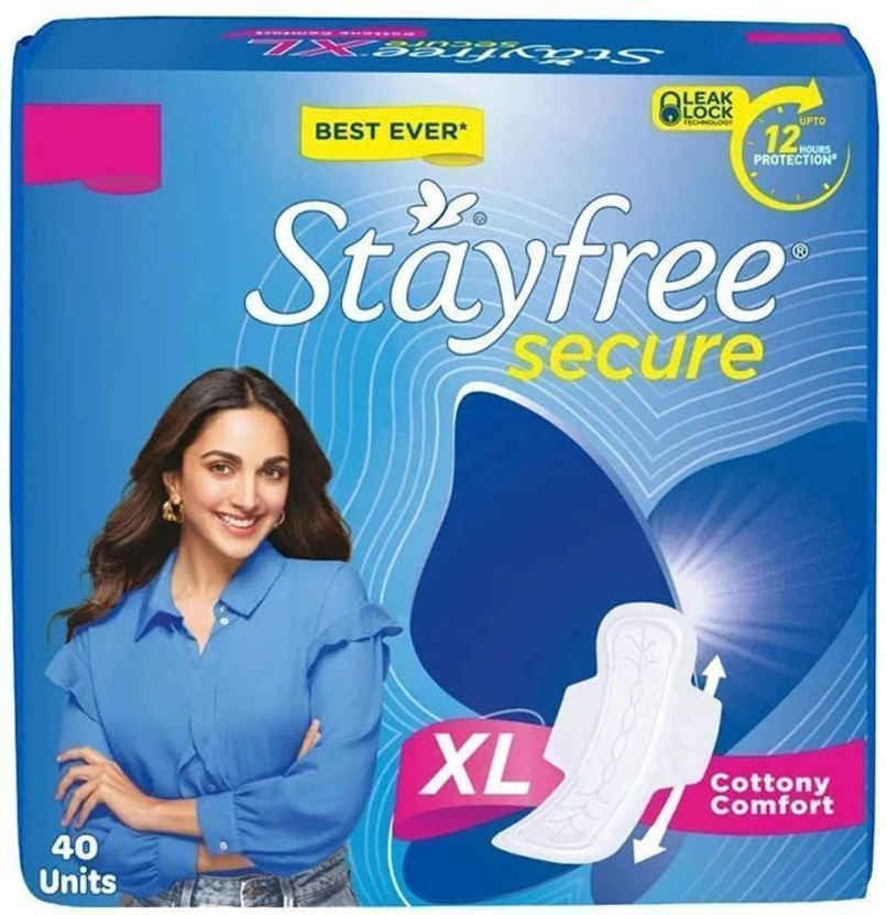 Stayfree Secure XL Sanitary Pads
